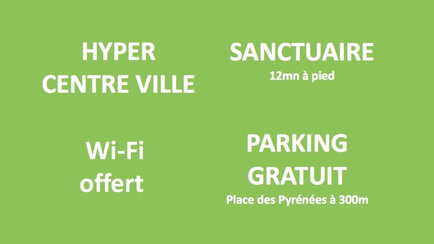 Le Montferrat - 65M2 - 2 Chambres - Rue De La Grotte - Hyper Centre Lourdes Exterior foto