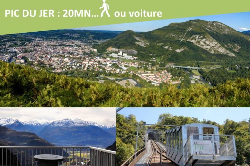 Le Montferrat - 65M2 - 2 Chambres - Rue De La Grotte - Hyper Centre Lourdes Exterior foto